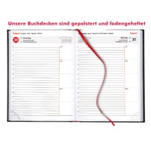 C010 Buchkalender 2026 Tag - Jeder Tag eine Seite