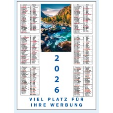 L130 Jahres-Blattkalender 2026