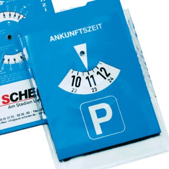 A139 Euro-Parkscheibe mit Benzinrechner