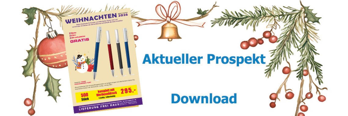 Werbeartikel und Kalender 