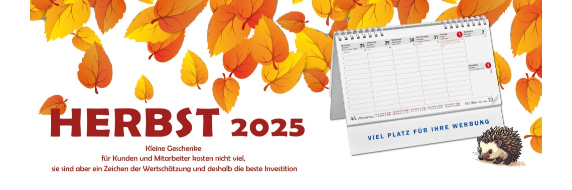 Werbeartikel und Kalender 